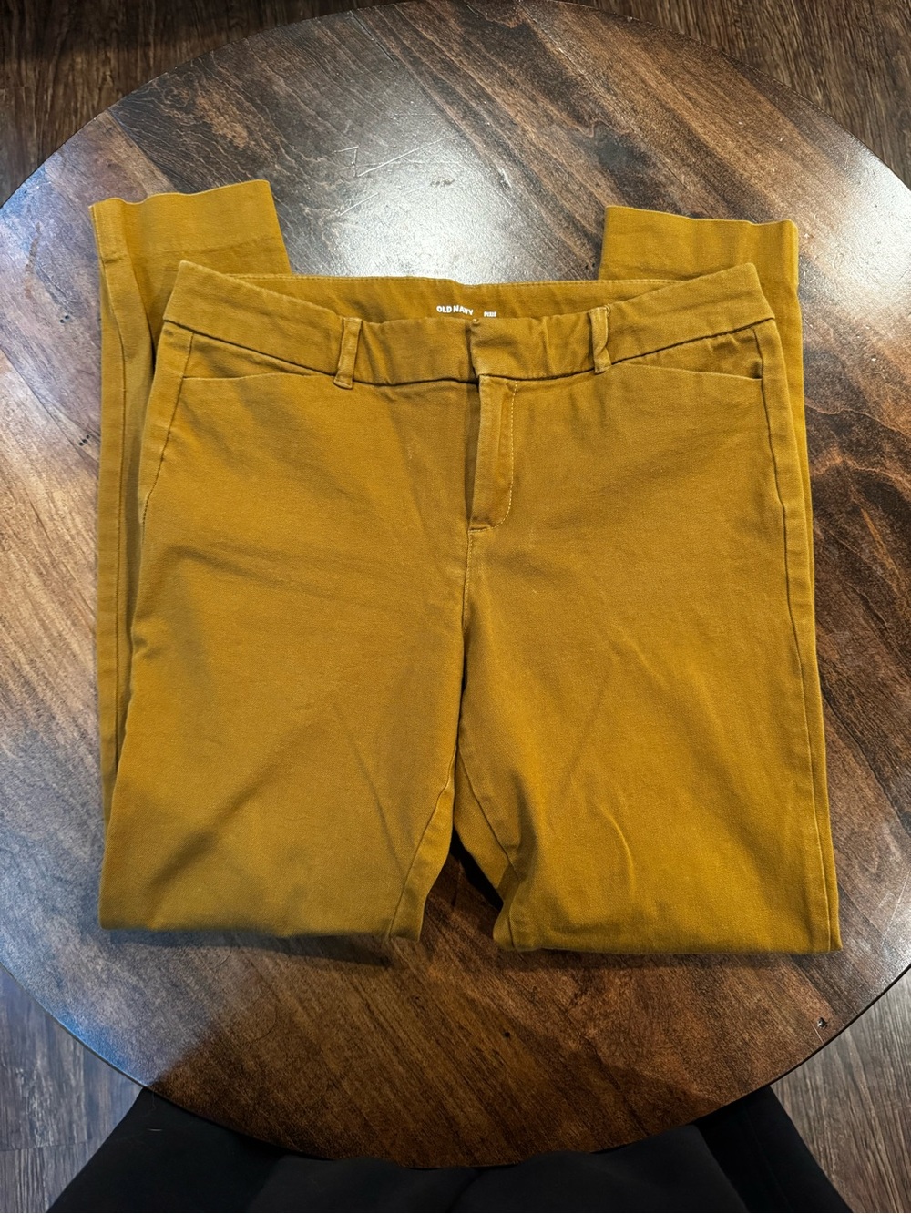 Old Navy Ankle Corduroy Pants in Pink, Tan & Navy - Picture 3 of 5